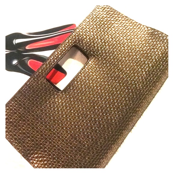 Large Brown Clutch - Picture 1 of 4